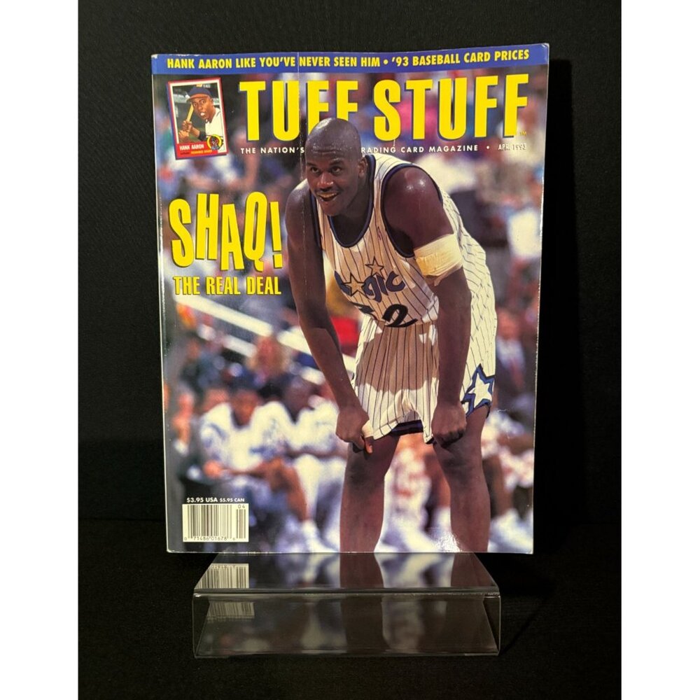 Tuff Stuff Magazine July 1993 "Shaq The Real Deal" Shaquille O'Neal